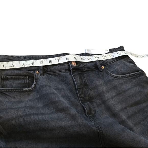 Loft High Rise Straight Leg Curvy Cropped Distressed Stretch Jeans Size 10 New - Picture 4 of 15
